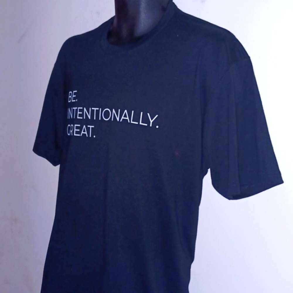 𝅺BE. INTENTIONALLY. GREAT. Tee,   XL - Picture 7 of 9